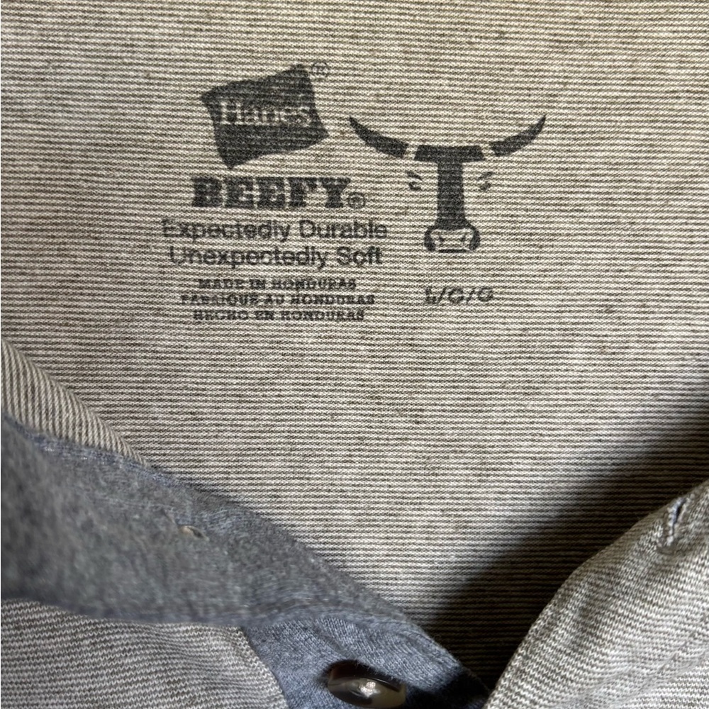 Hanes Men's Gray Shirt